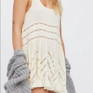 Free People Voile Lace Slip Dress